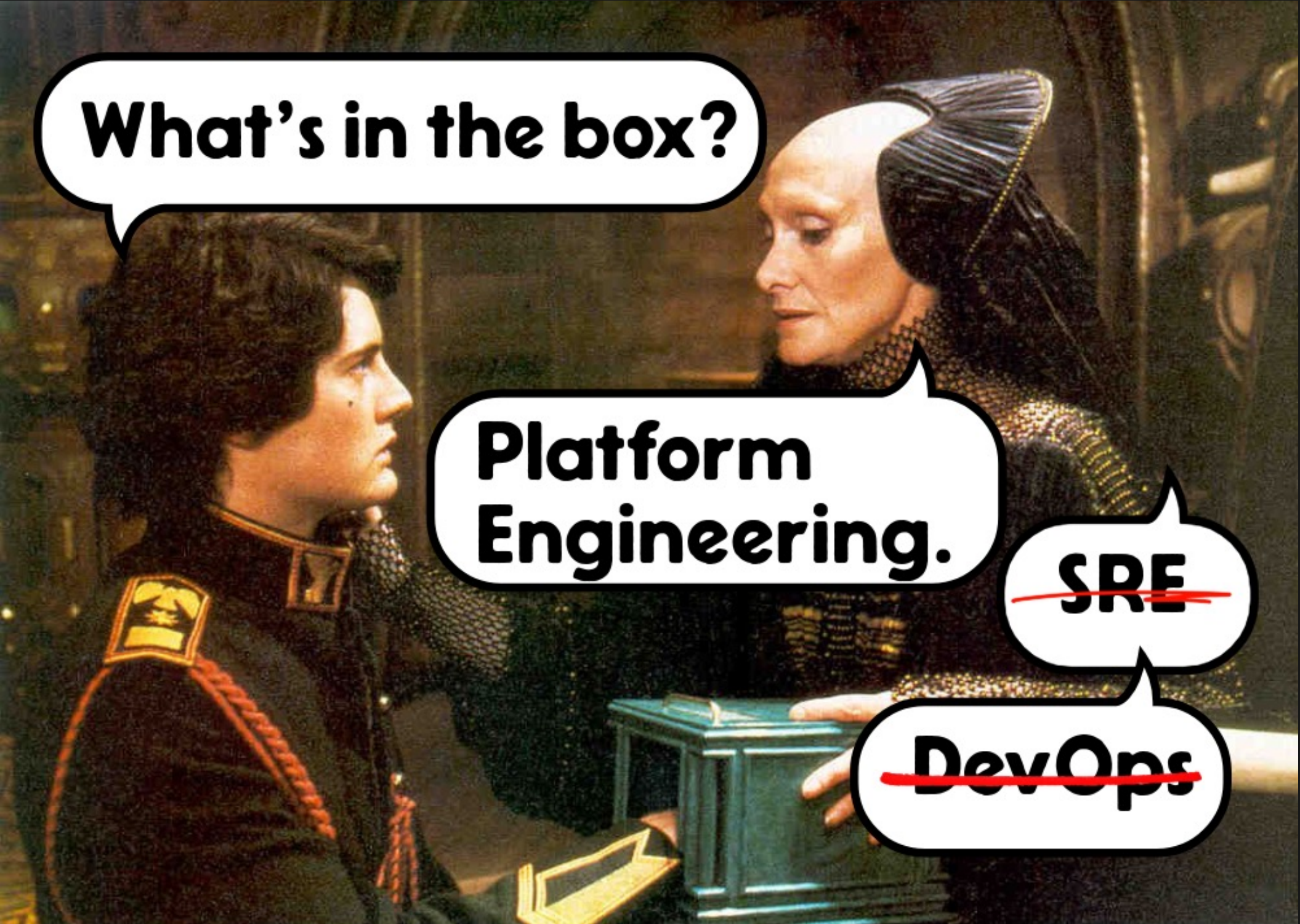 What's in the box? Platform Engineering.